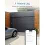 Meross Smart WiFi garage door opener works with Apple HomeKit, APP control, compatible with Alexa, Google Assistant and SmartThings, no hub required