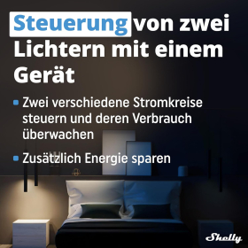 Shelly Plus 2 PM 2er Pack / Wlan 2 Kanäle Smart Relais Schalter