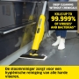 Kärcher SC 3 Upright EasyFix steam cleaner, warm-up time: 30 seconds, area: approx. 60 m², tank: 0.5 l, heating output: 1600 W