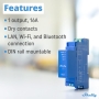 Shelly Pro 1 – Dry Contact Smart Relay for DIN Rail