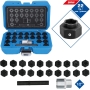 Brilliant Tools wheel lock set, 22 pieces - BMW