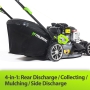 Murray EQ2-500 self-propelled petrol lawnmower, cutting width 46 cm