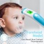 Berrcom Stirnthermometer für Erwachsene und Kinder, 3-in-1, sofort ablesbares digitales Infrarot-Thermometer