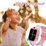 Kinder-Smartwatch, 4G-GPS-Uhr, Kinderortung und Anrufe, Smartwatch für Kinder, Telefon, Videoanruf, wasserdicht, SOS-Handyspiel, Voice-Chat, Wecker, Klassenmodus, Kinderuhr, Studentengeschenk