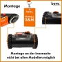 Premium-Edelstahlspikes für Worx Landroid S/M Rasenmäher