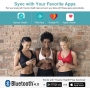 1 BY ONE Intelligente Waage zur Körperfettmessung, Überwachung der Körperzusammensetzung, Android iOS App-Steuerung, Funktioniert mit Apple Health, Google Fit und Fitbit