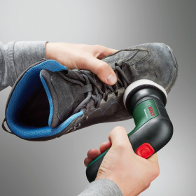 BOSCH VERDE – cepillo de limpieza eléctrico para Bosch Home (incl. batería integrada de 3,6 V, 1 cable micro USB y 4 accesorios de limpieza)