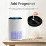 CONOPU Air Purifier, Portable Air Purifier, Portable Air Purifier Eliminates Odors, Air Purifier Timer, for Bedroom, Bathroom, Living Room, Basement