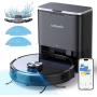 Lubluelu robot vacuum cleaner, 4000 Pa power and laser navigation