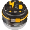 Brennenstuhl OLI 0300 A lámpara LED multifuncional recargable (lámpara/linterna para acampar al aire libre, 350 lm, 70 h de autonomía, con funciones SOS y intermitente, cable de conexión USB) [Clase de eficiencia energética F]