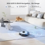 Lubluelu robot vacuum cleaner, 4000 Pa power and laser navigation