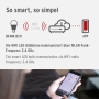 Brennenstuhl Connect WLAN LED light bulb SB 800 E27 (compatible with Alexa and Google Assistant, no hub required, smart light bulb 2.4 GHz with free app, 810lm, 9W) [energy class F]