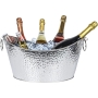 Universal Stainless Steel Ice Bucket 12L - Large Buckets for Champagne and Drinks, Ideal for Parties, Bronze