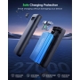 ONLYNEW Power Bank 27000mAh Portable Charger, PD 20W USB-C Output, Quick Charge Battery with Flashlight