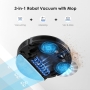 Lubluelu robot vacuum cleaner, 4000 Pa power and laser navigation