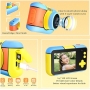 YunLone Kids Camera, 2.4 Inch Digital Camera, 1080P FHD Video with 32G Card, 4X Zoom, Kids Camera for Boys and Girls