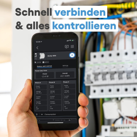 Shelly 3EM Smart 3-канальний релейний перемикач з WiFi-контролем, вимірюванням енергії та керуванням контактором