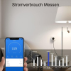 GHome Smart WiFi socket 16A, WiFi socket pack of 4, smart home plug works with Alexa Google Home, power consumption measurement, voice control timer, ONLY on 2.4GHz WiFi.230V || 50/60Hz || 20-45°C
