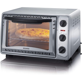 Horno para hornear y tostar SEVERIN. Potencia 1500 W y temperatura de 100 a 230 °C