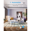 Detector de agua inteligente Meross, sensor de agua WiFi, alarma de agua con concentrador,