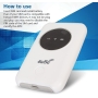 Portable WiFi Hotspot: 4G LTE USB Router, 300 Mbps, SIM Card Slot