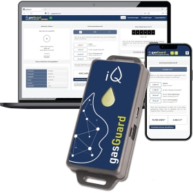 iQ gasGuard – Smart gas meter including pulse interface with alarm function and WiFi