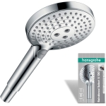 hansgrohe Raindance Select S Kopfbrause mit 3 Strahlarten, Rundbrause (⌀ 120 mm)