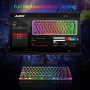 AJAZZ Mechanische Gaming-Tastatur mit Hintergrundbeleuchtung AK33