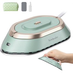 Newbealer Mini-Reisebügeleisen mit umschaltbarer Spannung 220 V/120 V