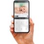 Alecto Video-Babyphone mit Kamera und Wi-Fi/WLAN – SMARTBABY5 Video-Babyphone mit Nachtsicht