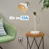 Shelly Plug S - Smart Plug for Alexa, Google Home, Nest Hub, programmable plug with voice control, current measurement