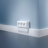 Cablecoach Habengut CC10042 3-pin socket for baseboard