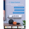 Подовжувач Meross Smart на 4 розетки + 4 порти USB