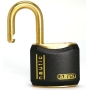 Abus T84MB/20 – Nautic brass padlock 20 mm black