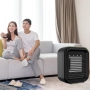 Ailgely 800W Ceramic Fan Heater with Tip Over and Overheat Protection for Living Room and Office