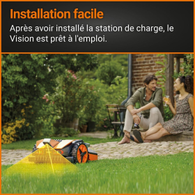 WORX - Робот Tondeuse - LANDROID Vision - 600 м² - WR206E