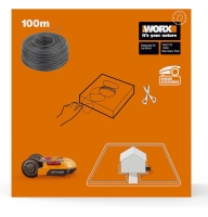 Boundary cable WORX WA0178 for Landroid robotic lawnmowers 100 meters long