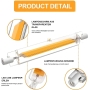 Dimmable LED lamps, 200W, 2 pcs.