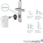 Homematic IP Smart Home door lock actuator, electronic door lock - opens, closes and locks the door via app