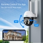 SV3C Outdoor PTZ Security Camera: Smart Wi-Fi IP Camera 1080P