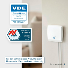 Homematic IP 142800A0 Porte/fenêtre Sans Fil 