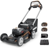 Нитрогазонокосилка Worx 40 В (2 х 20 В) PowerShare WG749E - 46 см, мульчирование, 2 аккумулятора 4 Ач и зарядное устройство