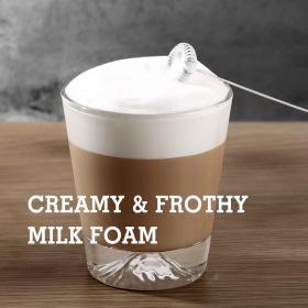 SimpleTast elektrischer Milchaufschäumer