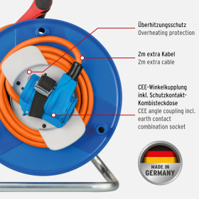 Enrollador de cable 25m