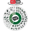 Bosch 18V 2.5Ah replacement battery, compatible with all Bosch Home & Garden 18V devices