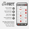Brennenstuhl Connect WLAN Smart Steckdose WA 3000 XS02 Outdoor IP44 (WIFI 2,4 GHz, Alexa und Google Assistant kompatibel, mit Timer, kostenlose App)
