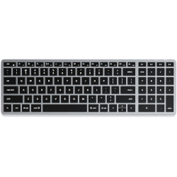 Satechi Slim X2 Bluetooth keyboard with backlight, backlit keys & multi-device sync, for M2/M1 MacBook Pro/Air, M2/M1 iPad Pro/Air, M2 Mac Mini, iMac