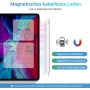 Magnetischer kabelloser Ladestift für iPad 2018–2023 mit Neigungsempfindlichkeit und Handflächenverriegelung für Apple