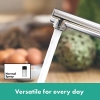 Grifo de cocina Hansgrohe Zesis M33, regulable en altura, cromado