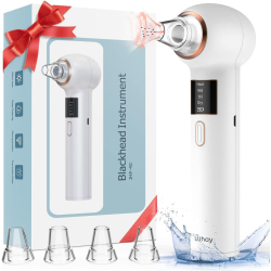 Upgraded UJhay Blackhead Remover Pore Vacuum - Comedones Acne Extractor